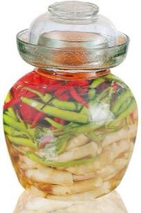 lot 2065 image: Multifunctional glass fermentation jar