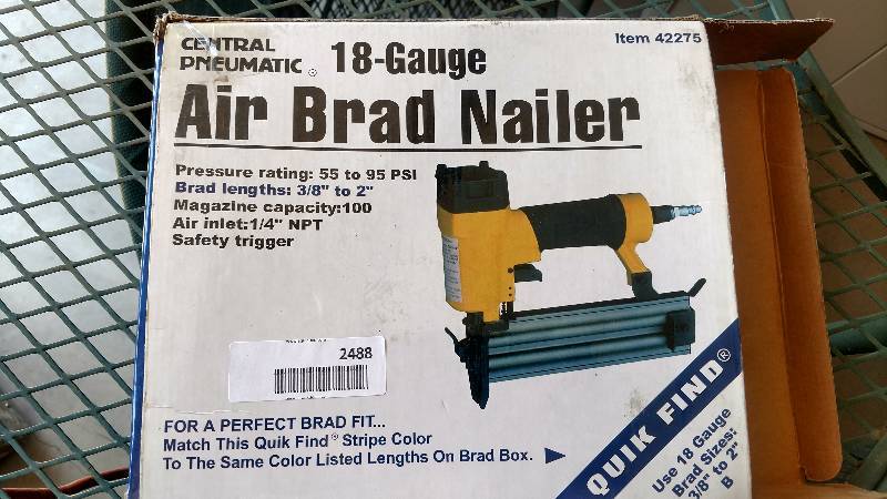 lot 2488 image: Air Stapler