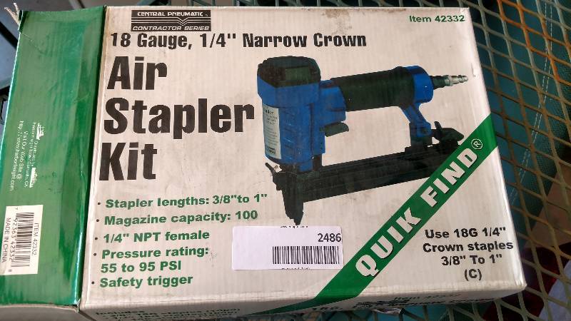 lot 2486 image: Air Stapler