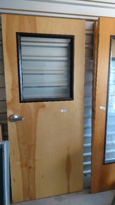 lot 2702 image: Nice Wood Office Door