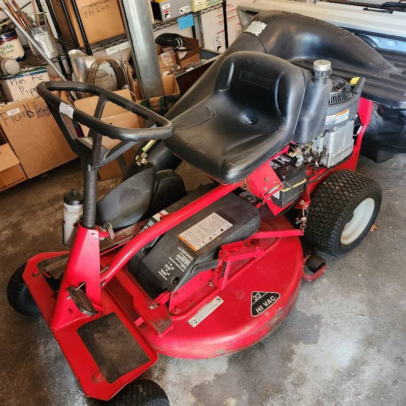 Antique snapper riding online mower