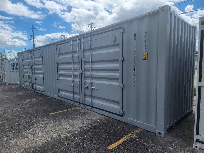 lot 1001 image: 2023 40 High Cube Storage Container, Multi Door - 2 - 12 openings Long Side