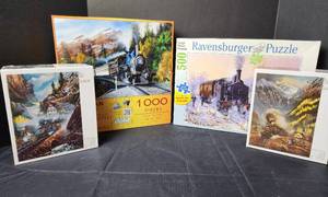 lot 152 image: Train Puzzles (good condition)