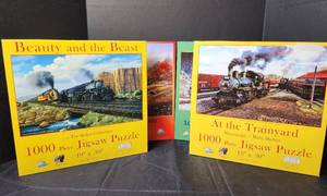 lot 153 image: Train Puzzles (good condition)