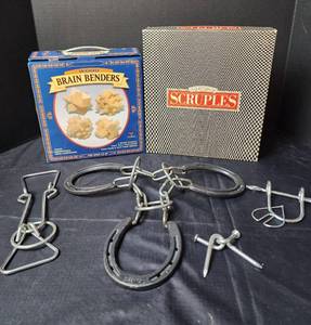 lot 160 image: Brain Bender Games and Scruples (good condition)