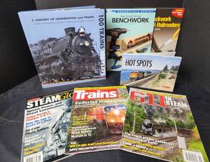 lot 171 image: Magazines and Books on Steam Engine Locomotives and Miniature Railroads