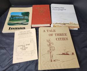 lot 189 image: Moundridge, Inman Centennial Books, and More