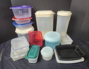 lot 237 image: Plastic Storage Containers