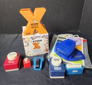 lot 252 image: Scrapbooking Punches and Create a Sticker