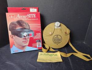 lot 312 image: Palco Metal Canteen and Binocular Magnifier