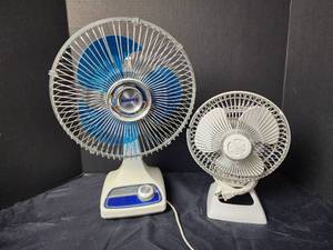 lot 314 image: (2) Fans 8 and 12