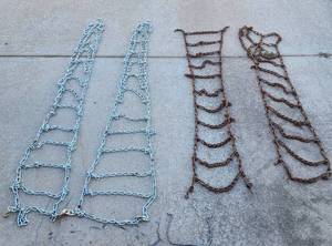 lot 354 image: (2) Sets of Tire Chains