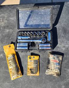 lot 370 image: Craftsman Socket Set and Craftsman Tools