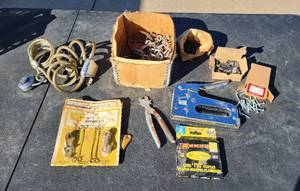 lot 383 image: Assorted Hardware and Stapler
