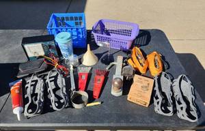lot 392 image: 1 78 BallHitch, Ice Shoes Size Medium, Tie Downs, and More