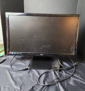 lot 408 image: AOC 24 HDMI Monitor