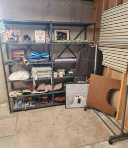 lot 516 image: Contents of Shelf (located in basement - BRING YOUR OWN BOXES)