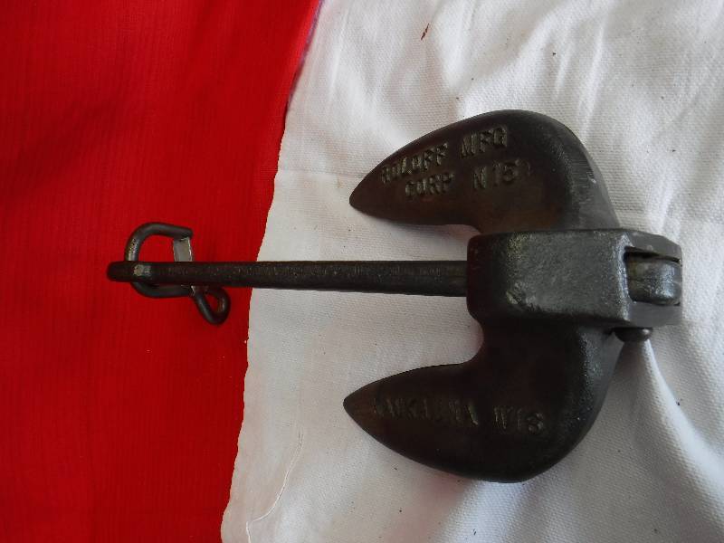 lot 1069 image: NAUTICAL BOAT ANCHOR