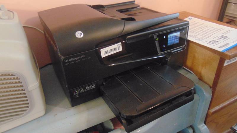 lot 536 image: HP officejet 6600 all in one printercopier - Wifi