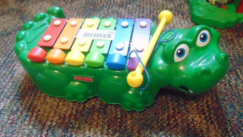 fisher price alligator xylophone