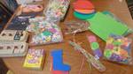 huge lot of foam craft items - NEW - visor and mask projects