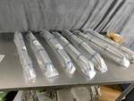 Lot of Stainless Straight Brab Bars 24