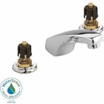 American Standard 4801.000.002 Amarilis Heritage Widespread Lavatory Faucet, Polished Chrome (Handles Not Included)