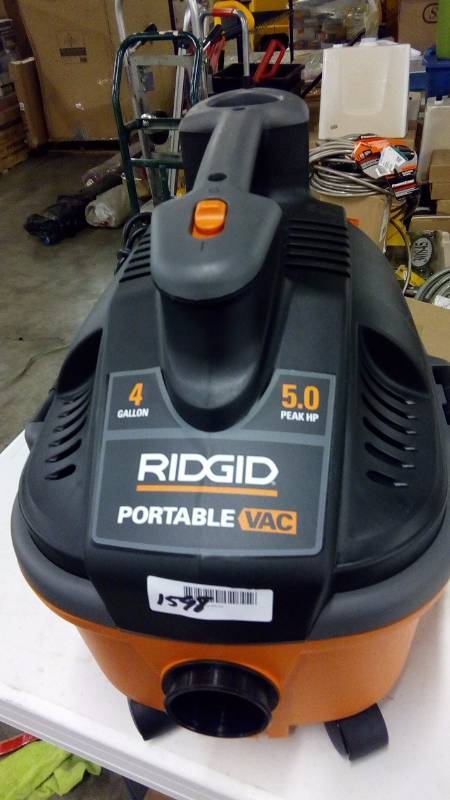 lot 1598 image: 4-gal. WetDry Vacuum