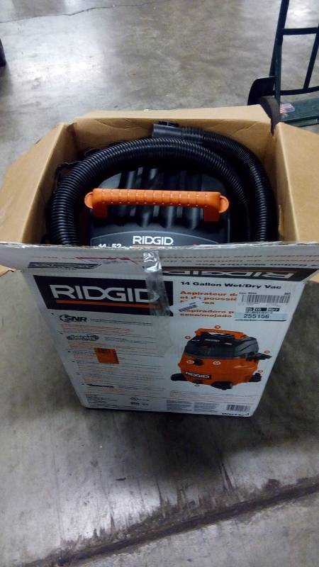 lot 1602 image: 14 Gallon 6 HP Pro WetDry Vacuum