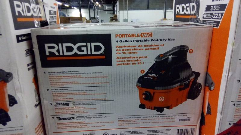 lot 1611 image: 4-gal. WetDry Vacuum
