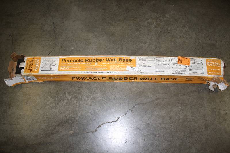 lot 1627 image: Pinnacle Rubber Wall Base