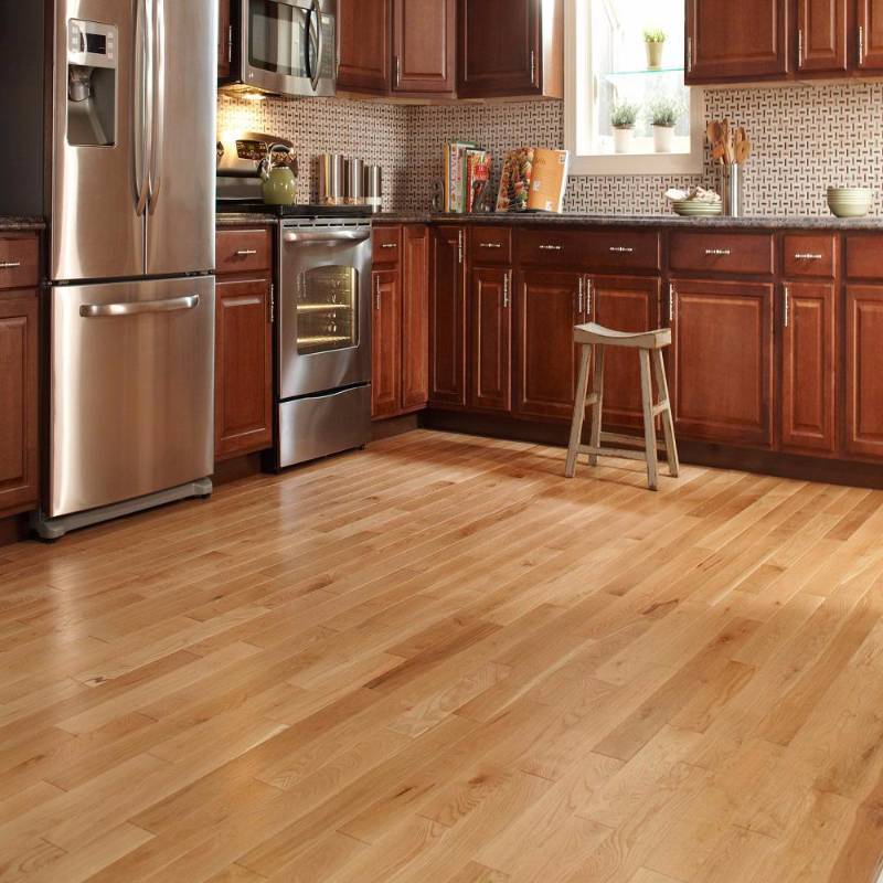 lot 1655 image: Solid Hardwood Flooring Red Oak Natural 34 in. Thick x 5 in. Wide x Random Length Solid Hardwood Flooring (20 sq. ft.  case) Light 20374