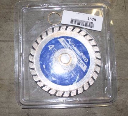 lot 1578 image: 4.5 Inch Avanti Pro Saw Blade