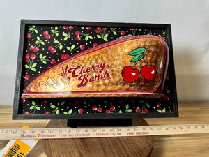 lot 19916 image: Cherry Bomb Custom Gas Tank Art with Pinstripping by Itchy