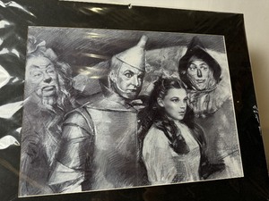 lot 19927 image: Wizard of Oz Pencil Sketch
