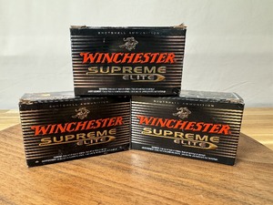 lot 19946 image: Winchester Supreme Elite 12 Gauge Self Protection Shotgun Shells