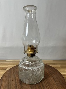 lot 19949 image: Antique Oil Burning Lamp