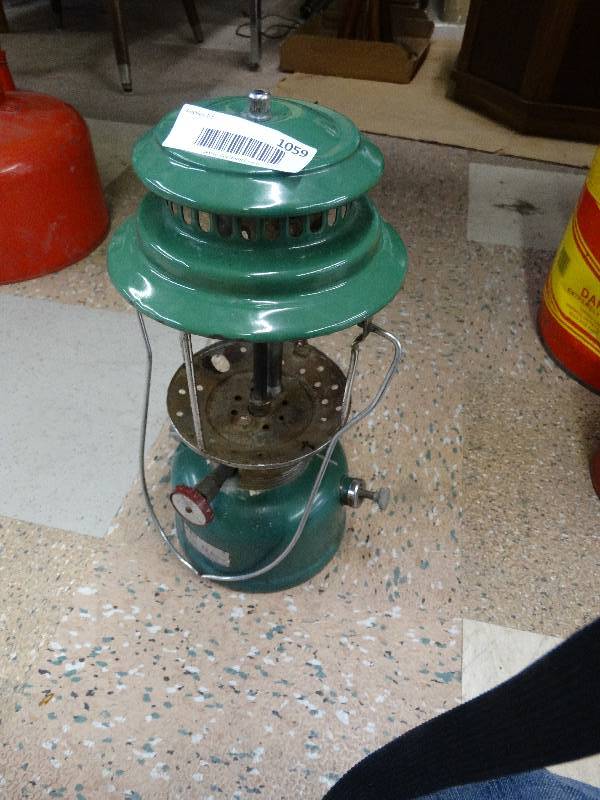 lot 1059 image: Gas lantern