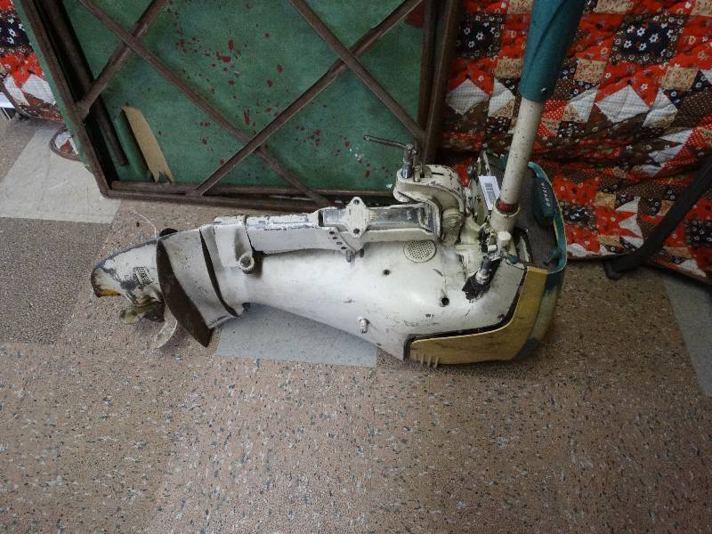 lot 1099 image: Vintage Wizard 7-12 HP boat motor