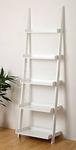 Leaning ladder style shelf, White P/N: 510679