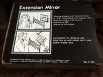 New in box extension  mirror great for shower