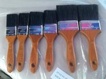 Set of six new   Paint brushes as pictured