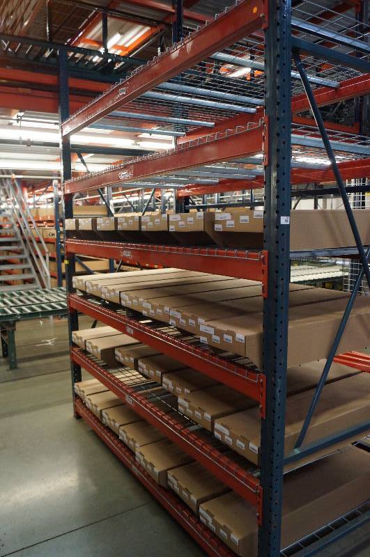 lot 1026 image: Speed Rack Pallet Racks 10 Tall 8 Wide 44 Deep - 1 opening