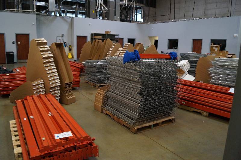lot 1027 image: Speed Rack Pallet Racks 10 Tall 8 Wide 44 Deep - 6 openings