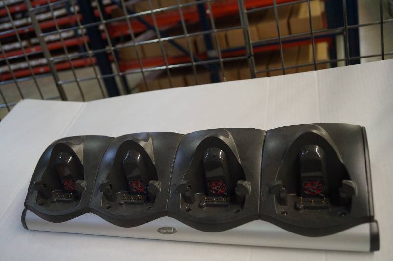lot 1060 image: Docking Station for 4 Motorola inventory Scanners