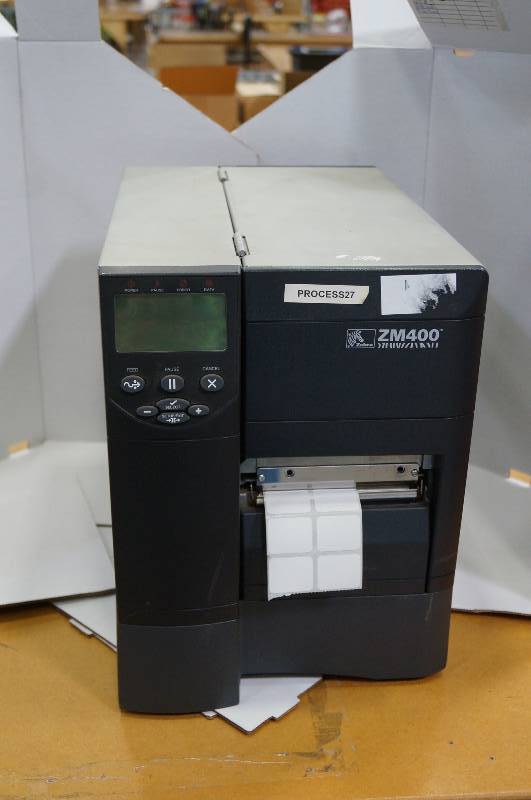 lot 1195 image: Zebra ZM 400 Label Printer