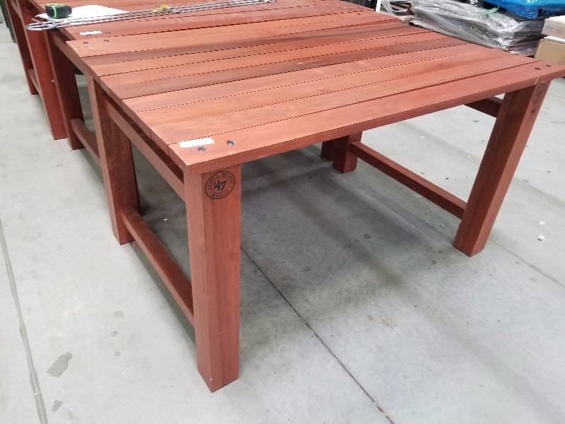 lot 1719 image: Wooden display table