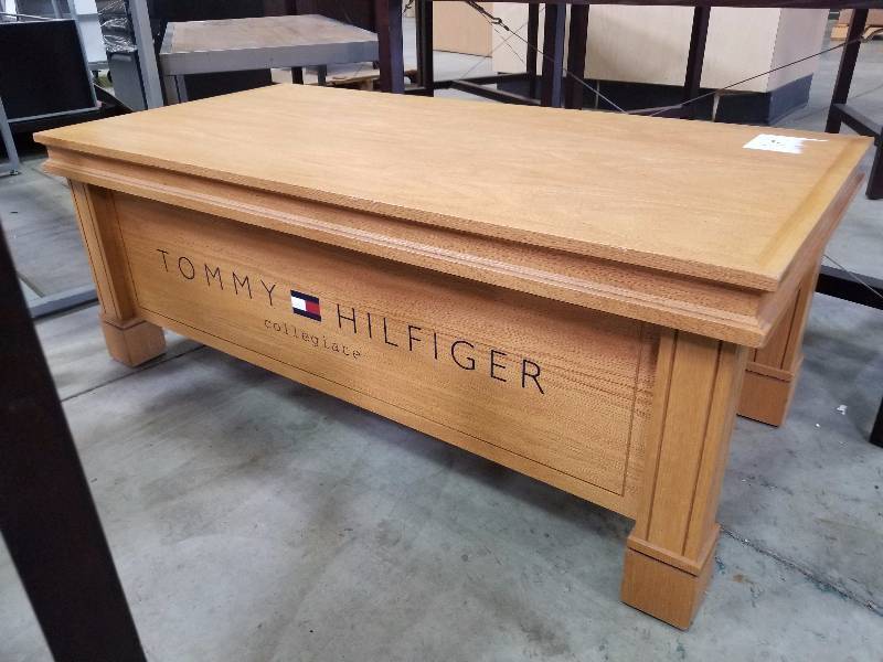 lot 1745 image: Tommy Hilfiger Oak Table