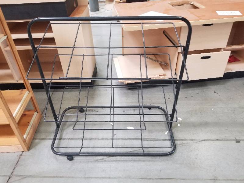 lot 1760 image: Metal display rack