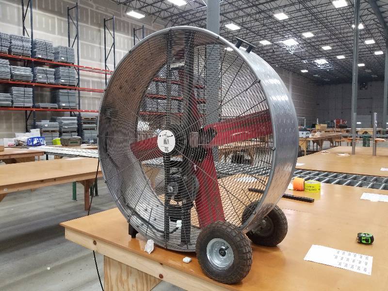 lot 1763 image: Protemp 42 warehouse fan